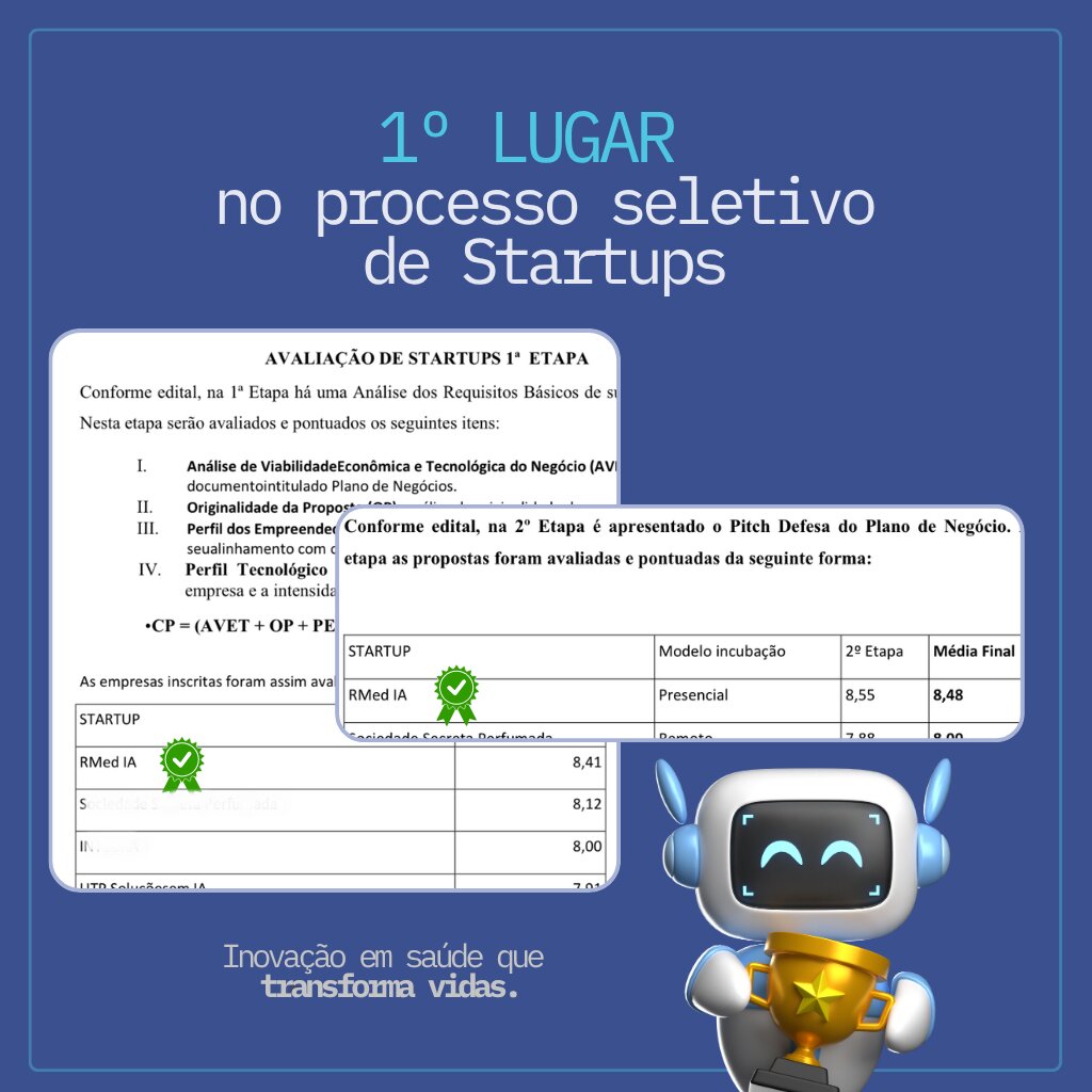 RMed IA 1º Lugar em Processo Seletivo