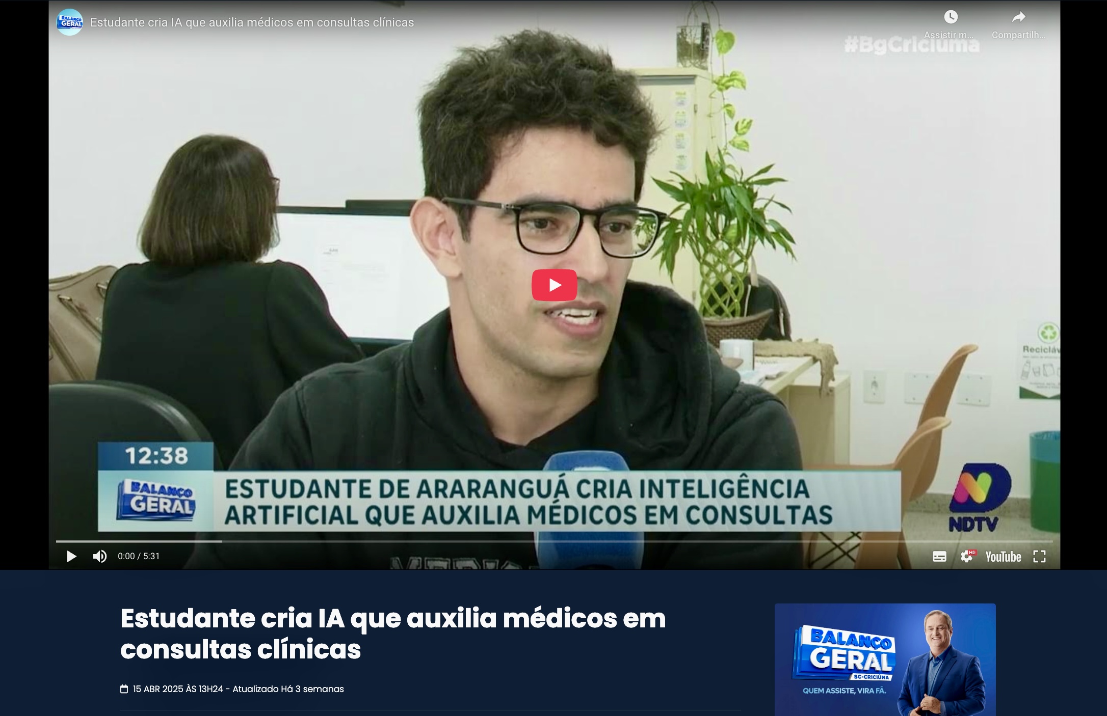RMed IA na Record TV